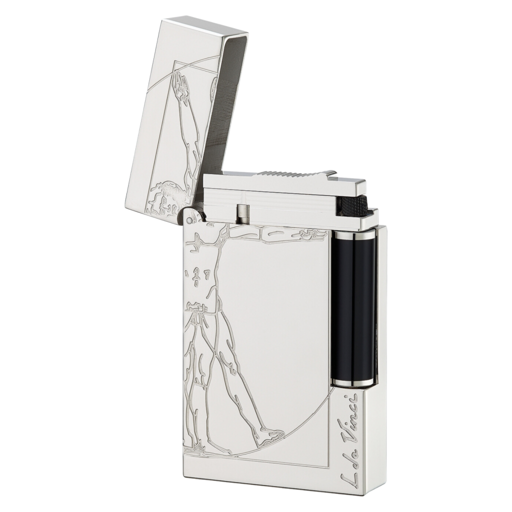 S.T. Dupont Nuevo Mundo Feuerzeug + Tintenroller im Set Palladium Limitiert UVP 2.600,- Neu - germany