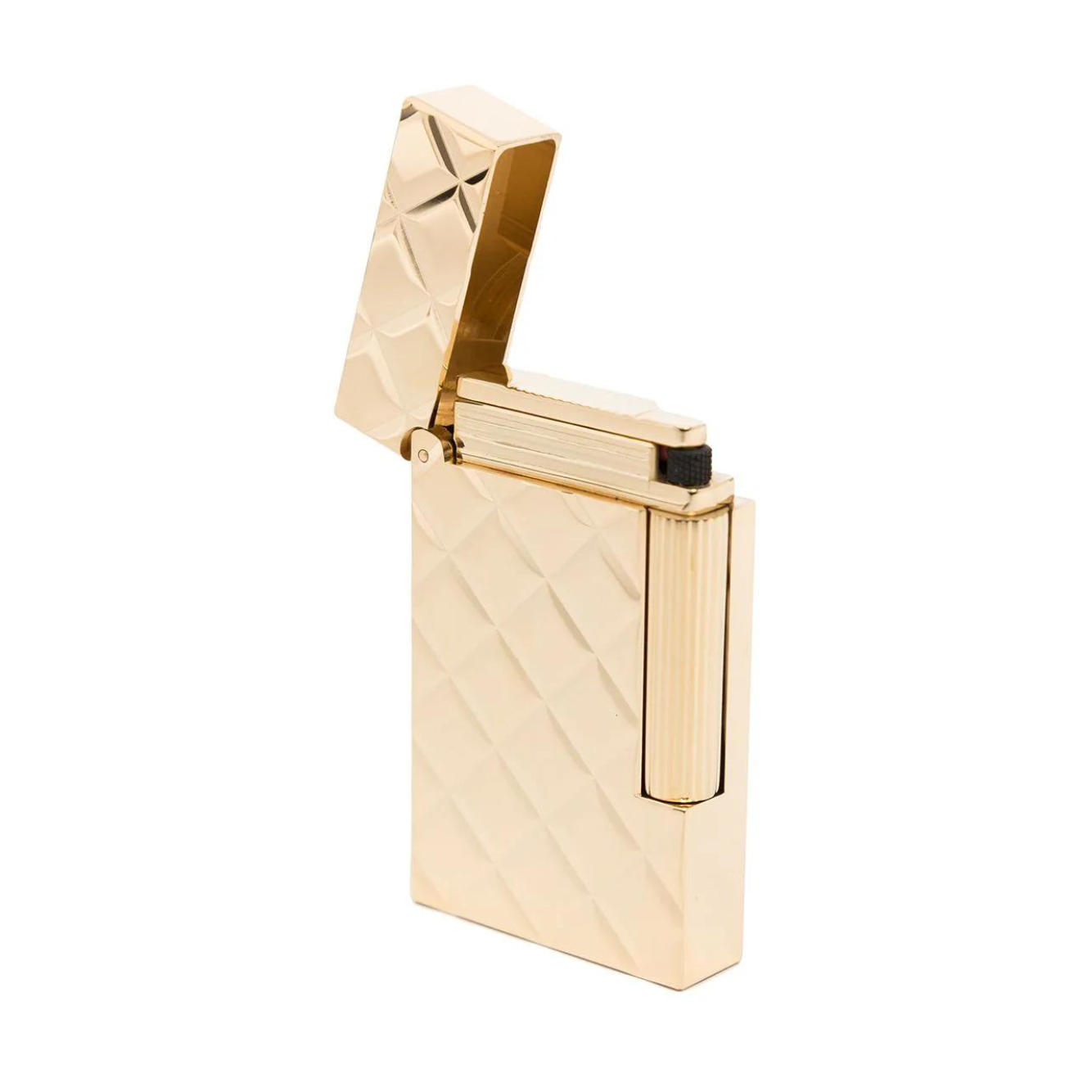 S.T. Dupont Ligne 2 Slim Quilted Yellow Gold Lighter