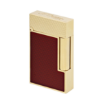 S.T. Dupont Ligne 2 Electric Ruby Lacquer Guilloche Lighter detail 3