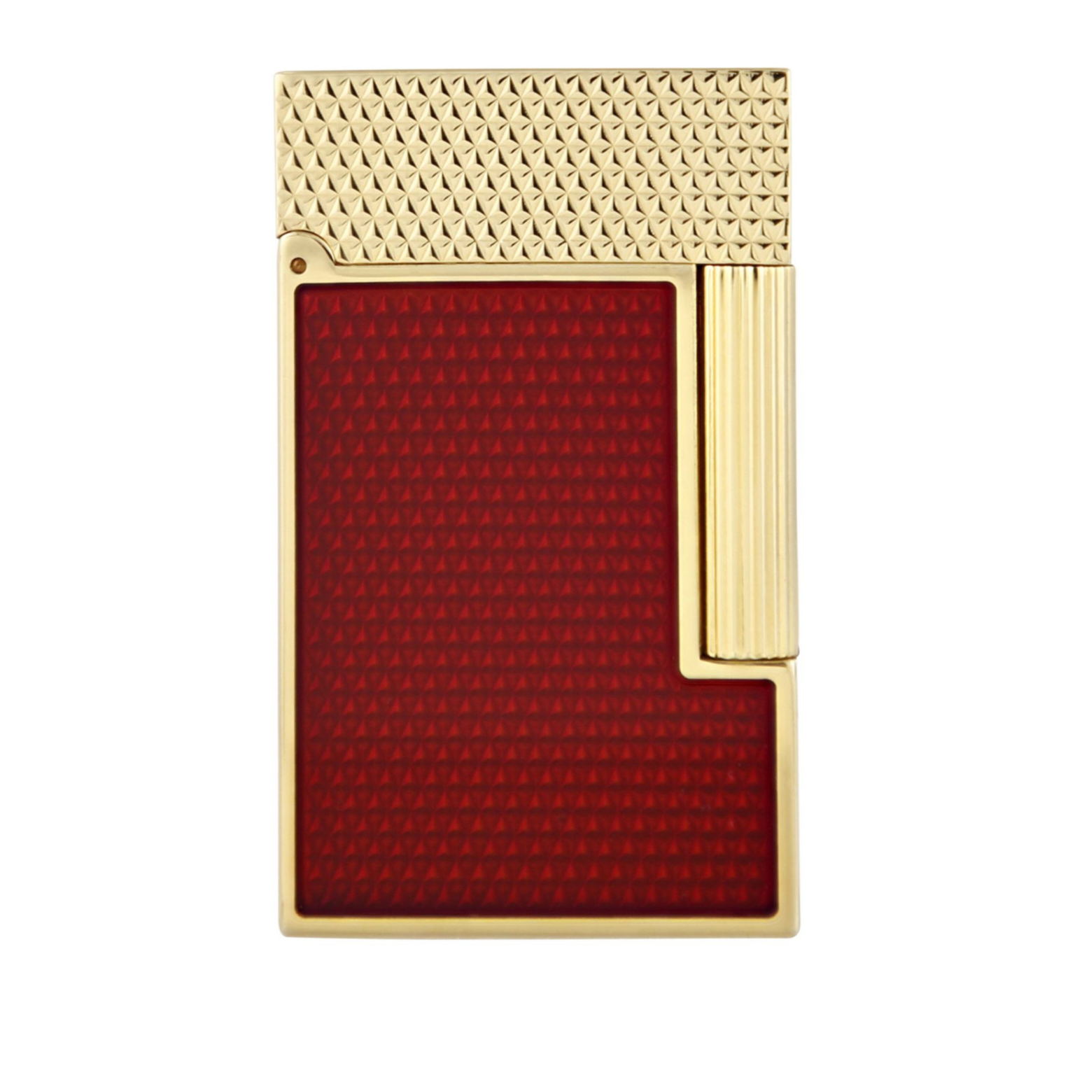 S.T. Dupont Ligne 2 Electric Ruby Lacquer Guilloche Lighter main