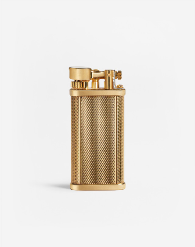 Men's Gold Unique Barley Lighter